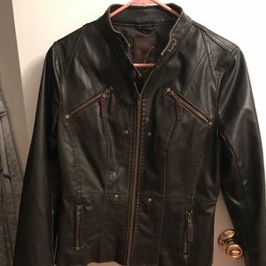 Women’s FAUX leather jacket